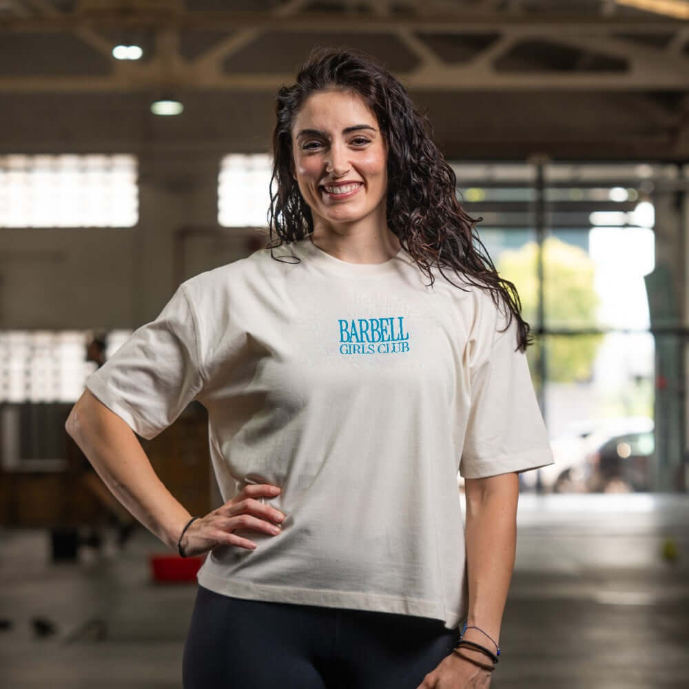 Cocowod ropa crosstraining Camiseta Mujer modelo Girls Club | Cropped Tee