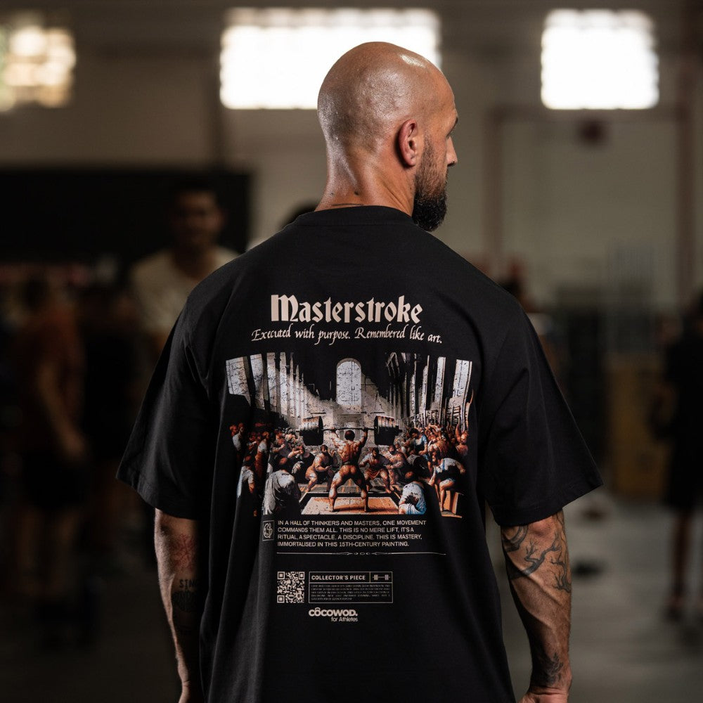 Cocowod ropa crosstraining Camiseta Unisex modelo Masterstroke | Oversized