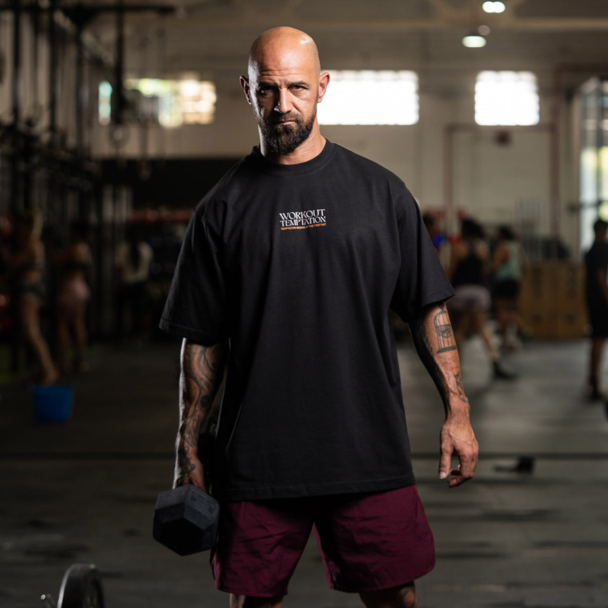 Cocowod ropa crosstraining Camiseta Unisex modelo Temptation | Oversized