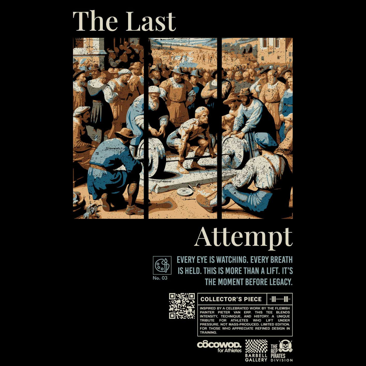 Cocowod ropa crosstraining Camiseta Unisex modelo Tha Last Attempt | Oversized