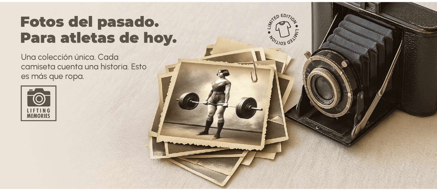 Colección de ropa crosstraining hombre y mujer Lifting Memories