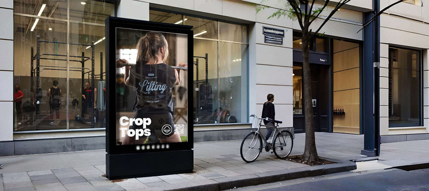 Ropa crosstraining para mujer: crop-tops y camisetas cropped con diseños originales que ofrecen total libertad de movimiento.