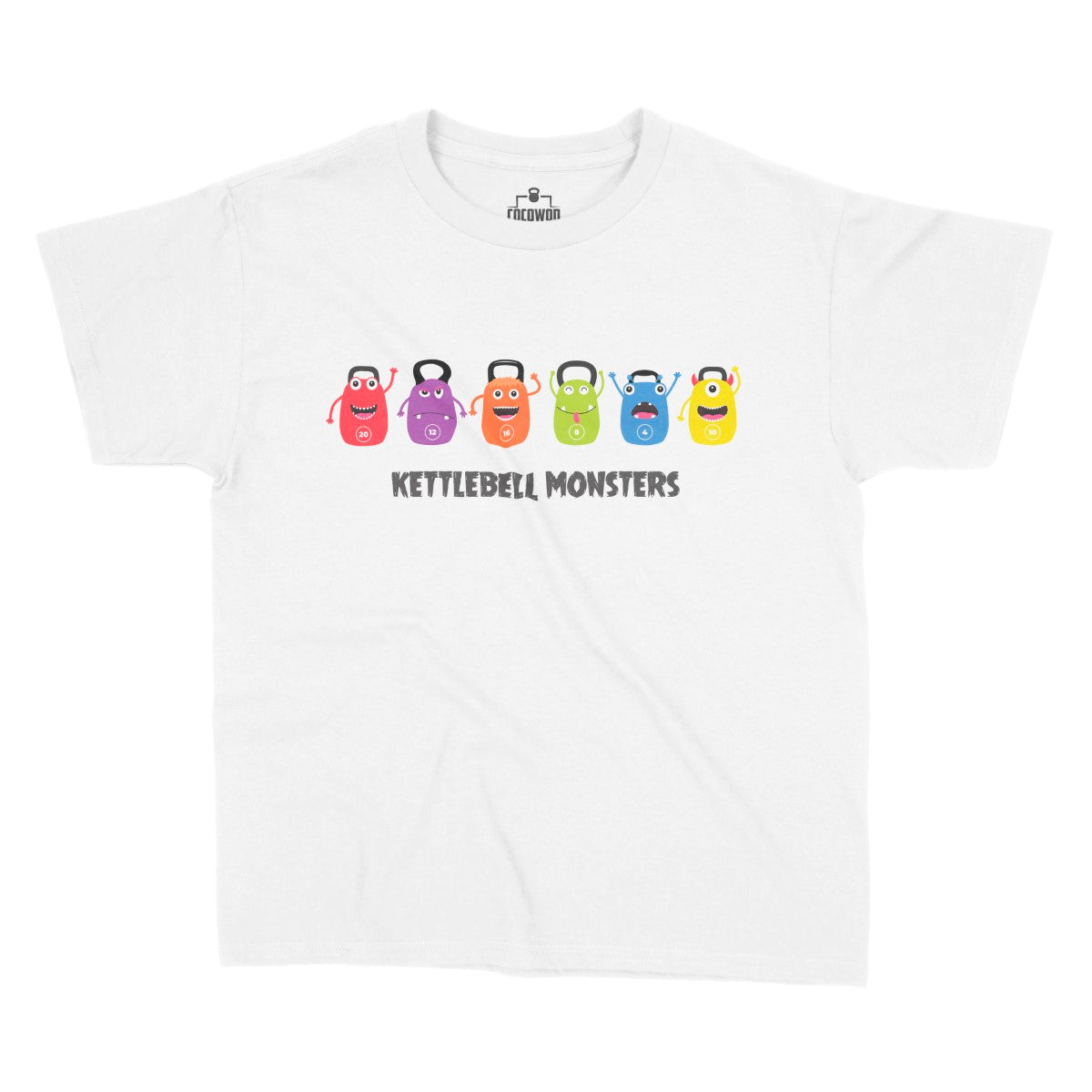Cocowod ropa crosstraining Camiseta Niño modelo Kettlebell Monsters Kids T-Shirt | Algodón