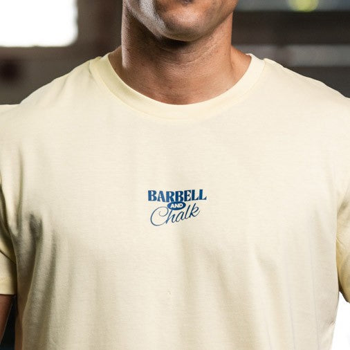 Cocowod ropa crosstraining Camiseta Hombre modelo Barbell & Chalk | T-Shirt