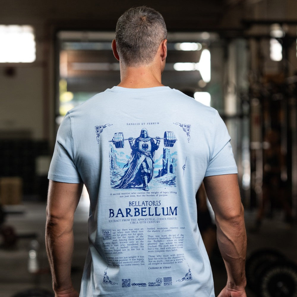 Cocowod ropa crosstraining Camiseta Hombre modelo Barbellum | T-Shirt