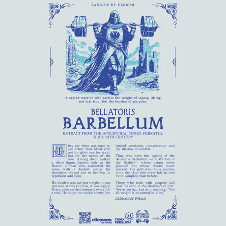 Cocowod ropa crosstraining Camiseta Hombre modelo Barbellum | T-Shirt