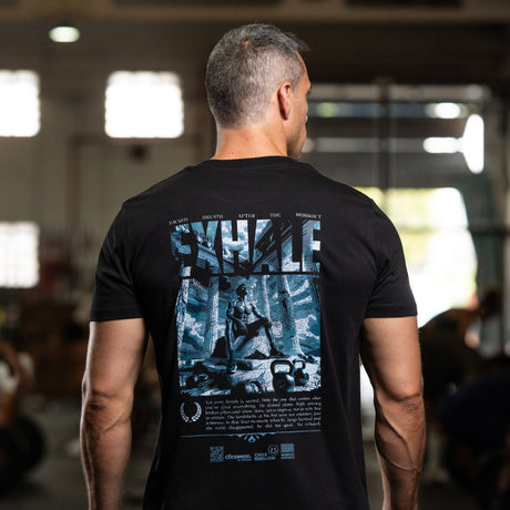 Cocowod ropa crosstraining Camiseta Hombre modelo Exhale | T-Shirt