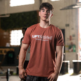 Cocowod ropa crosstraining Camiseta Hombre modelo Lift Kettlebell | T-Shirt