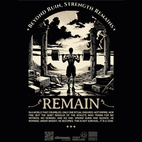 Cocowod ropa crosstraining Camiseta Hombre modelo Remain | T-Shirt