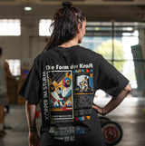 Cocowod ropa crosstraining Camiseta Mujer modelo Bauhaus | Oversized