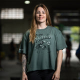 Cocowod ropa crosstraining Camiseta Mujer modelo Lift Your Dumbbell | Cropped Tee