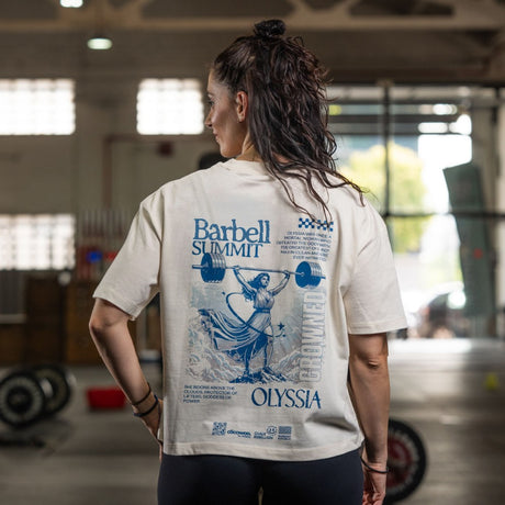 Cocowod ropa crosstraining Camiseta Mujer modelo Olyssia | Cropped Tee