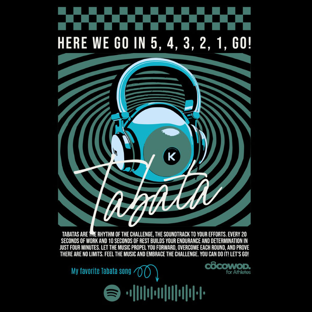 Cocowod ropa crosstraining Camiseta Mujer modelo Tabata | Cropped Tee