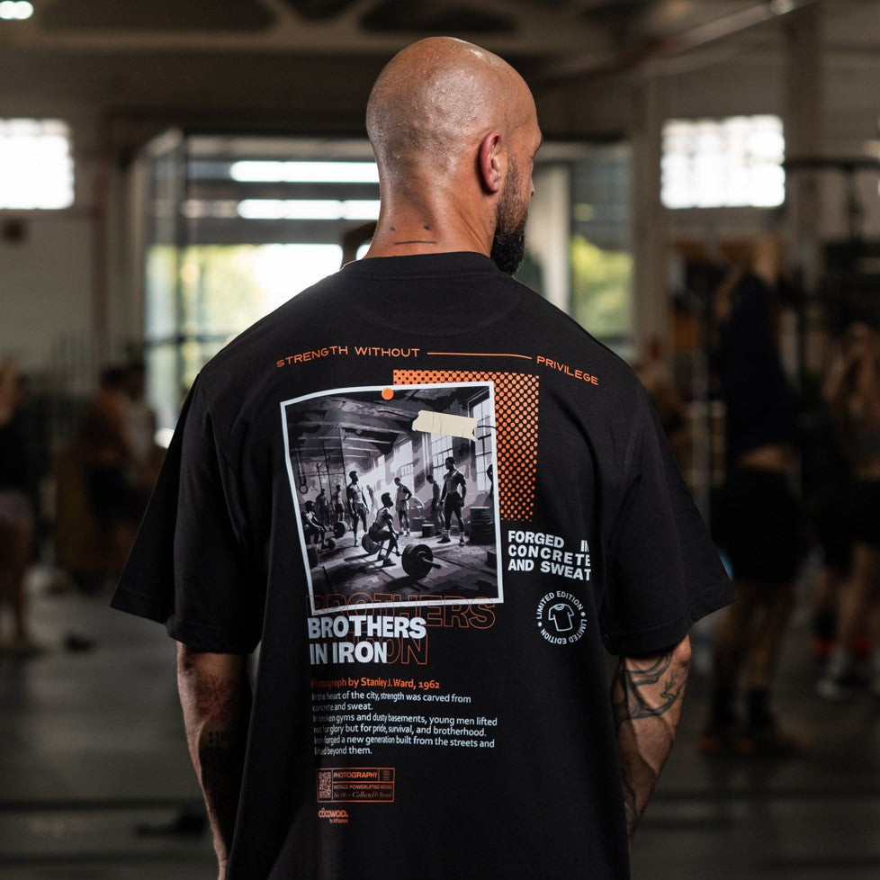 Cocowod ropa crosstraining Camiseta Unisex modelo Brothers In Iron | Oversized