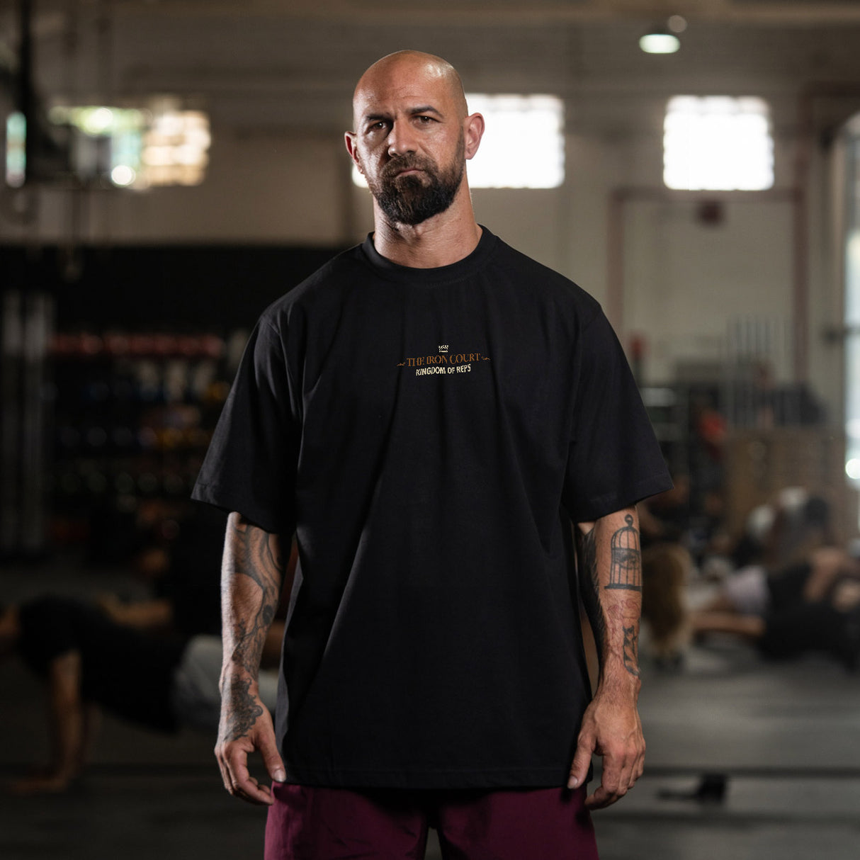 Cocowod ropa crosstraining Camiseta Unisex modelo The Crowned | Oversized