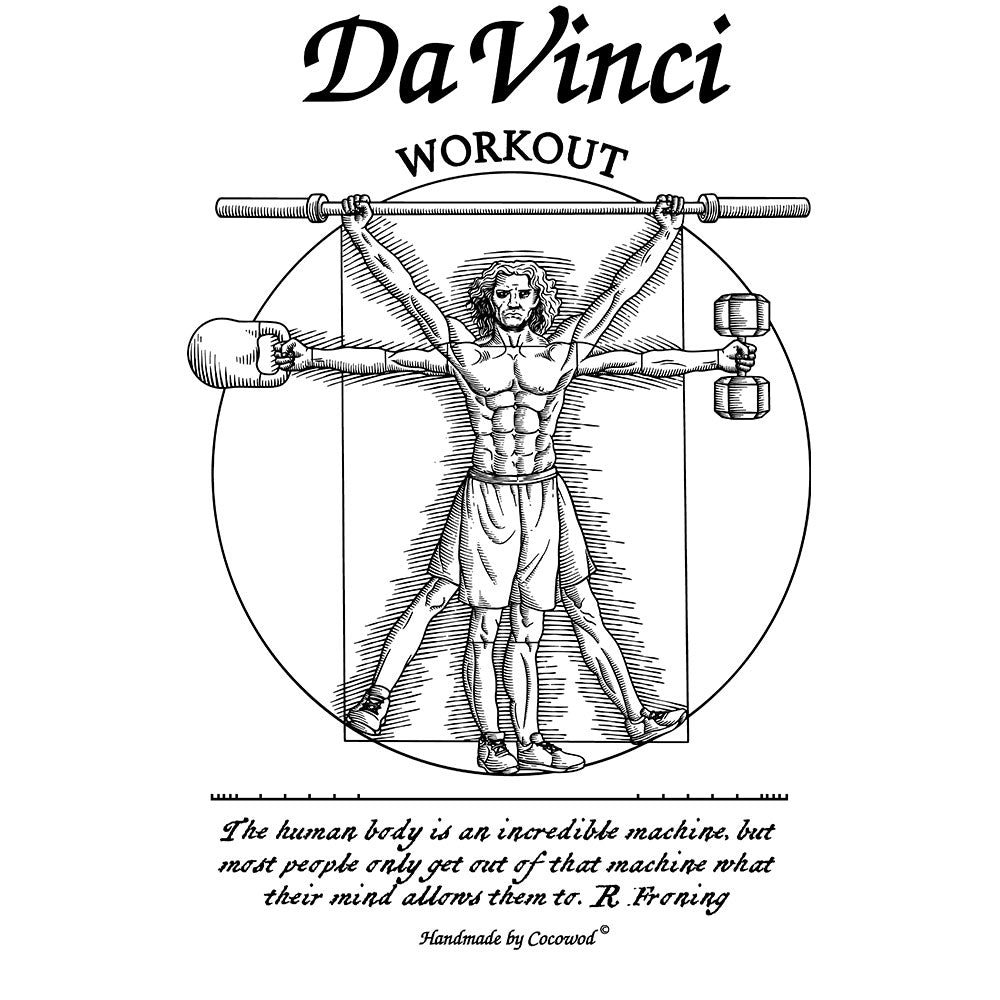 Cocowod ropa crosstraining Camisetas modelo Da Vinci | T-Shirt Unisex