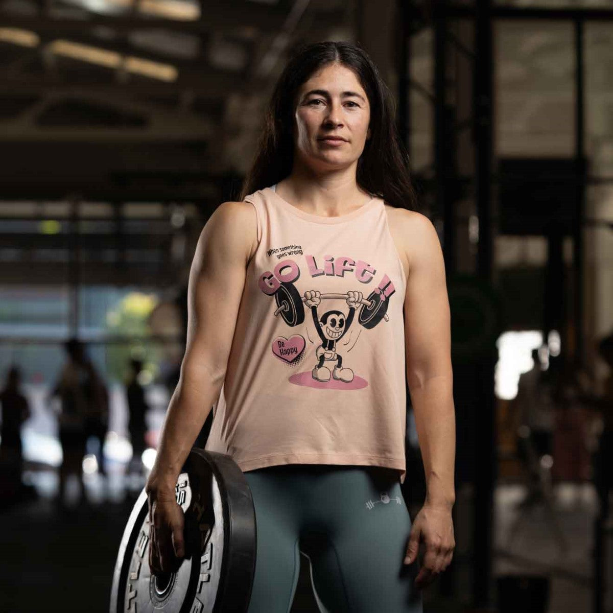 Cocowod ropa crosstraining Crop Tops modelo Go Lift! | Crop Top