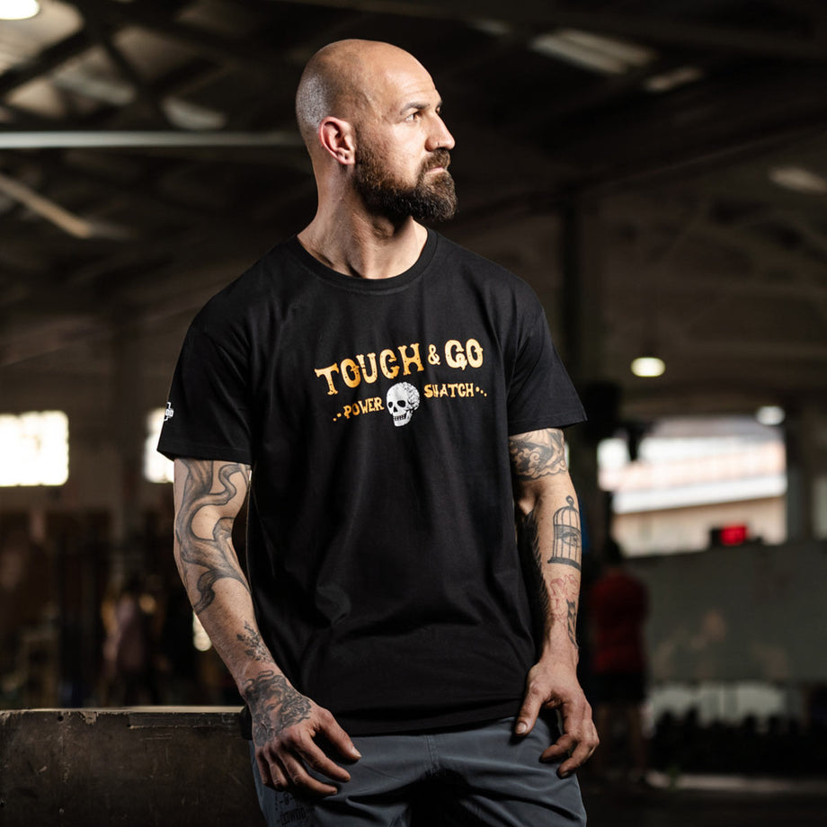 Crossfit Go Hard Or Go Home' T-shirt Homme